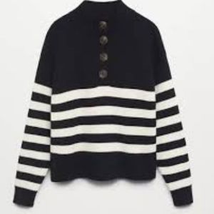 Mango stripe sweater